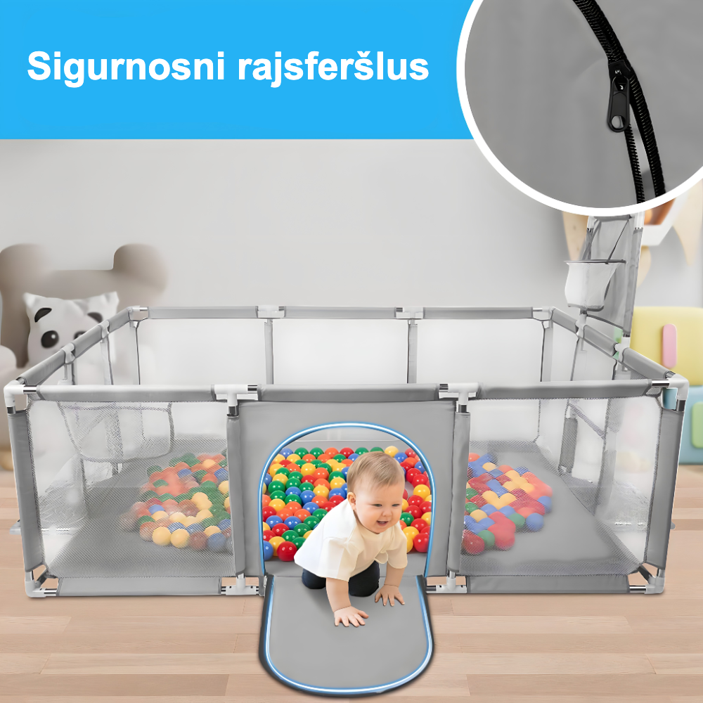 Decija sigurnosna ogradica za igru –  rs-mangoshop.com