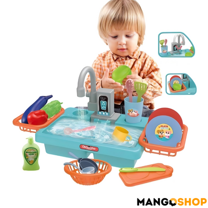 Decija sudopera na baterije sa toplom vodom - rs-mangoshop.com