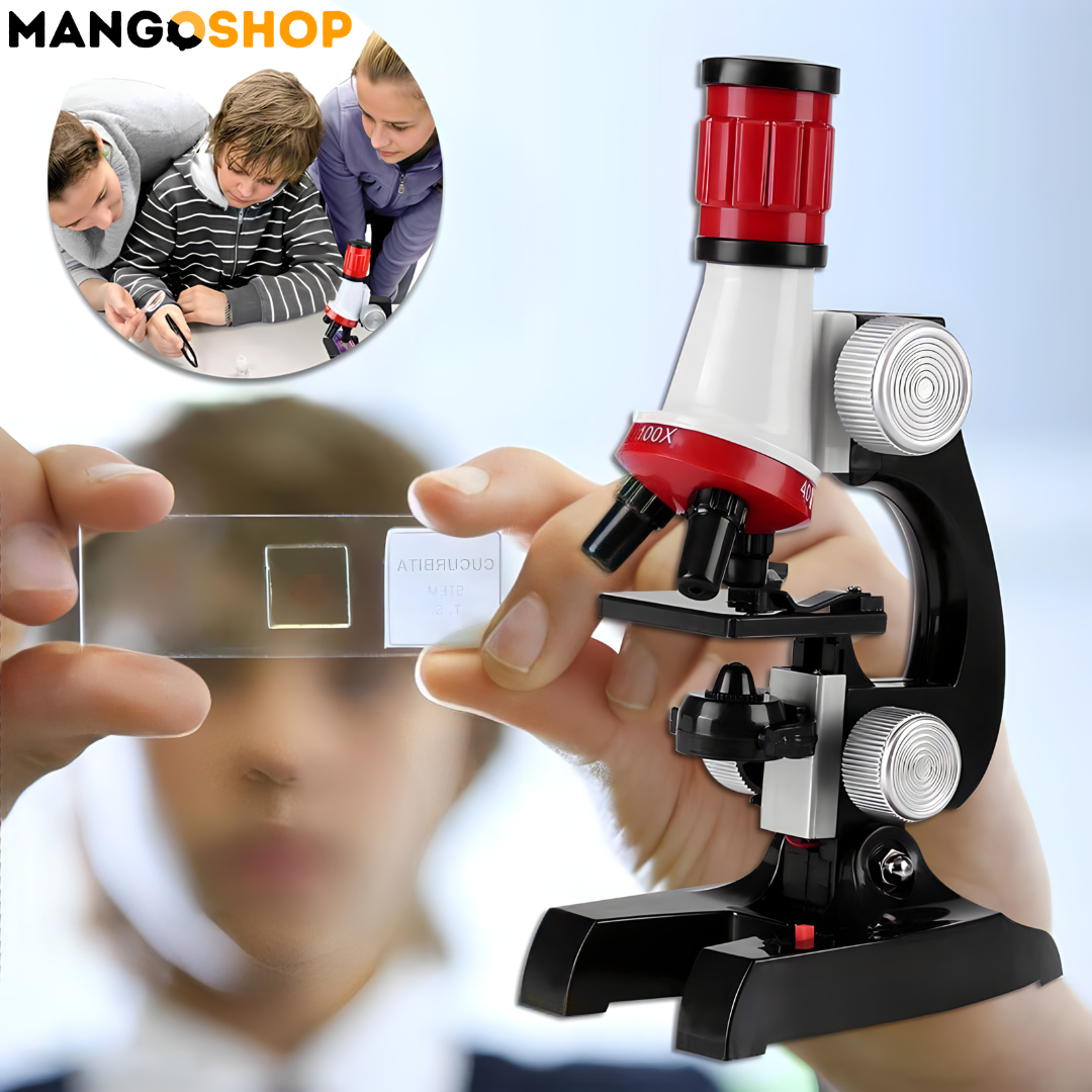 Deciji mikroskop - kompletan set - rs-mangoshop.com