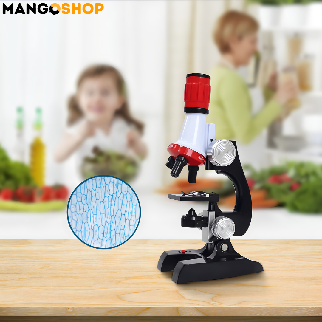 Deciji mikroskop - kompletan set - rs-mangoshop.com