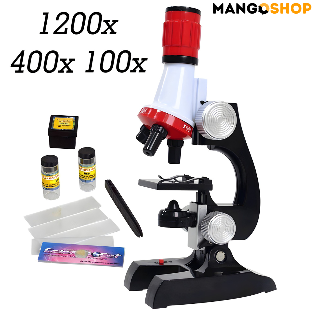 Deciji mikroskop - kompletan set - rs-mangoshop.com