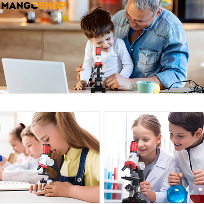 Deciji mikroskop - kompletan set - rs-mangoshop.com