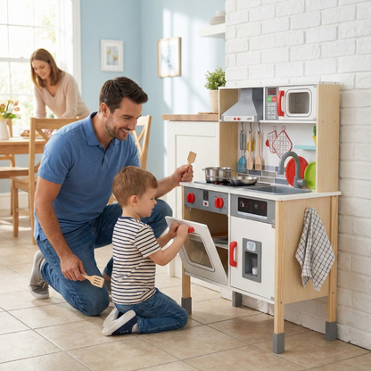 Drvena decija kuhinja - rs-mangoshop.com