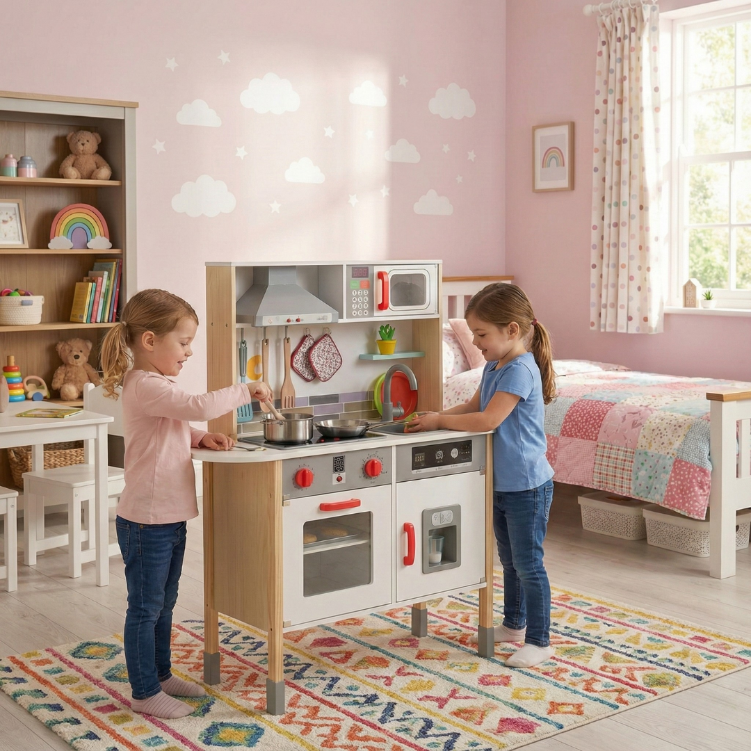 Drvena decija kuhinja - rs-mangoshop.com