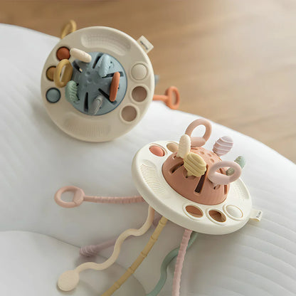 Edukativna igračka sa trakama za bebe i decu – Montesori koncept - rs-mangoshop.com