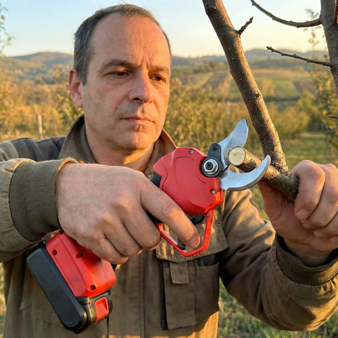 Električne makaze za orezivanje voca 21v + dve baterije