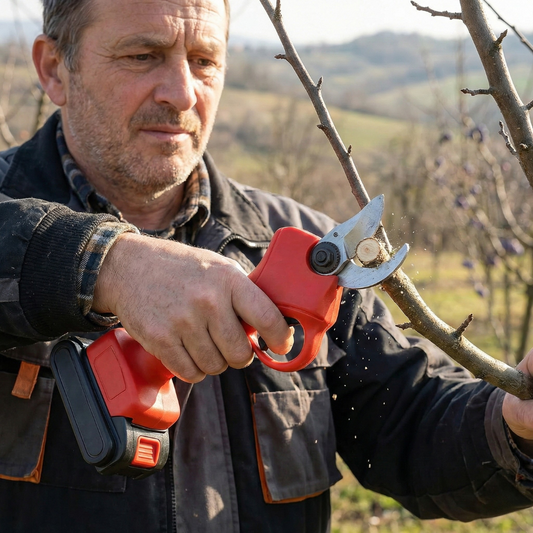 Električne makaze za orezivanje voca 21v + dve baterije
