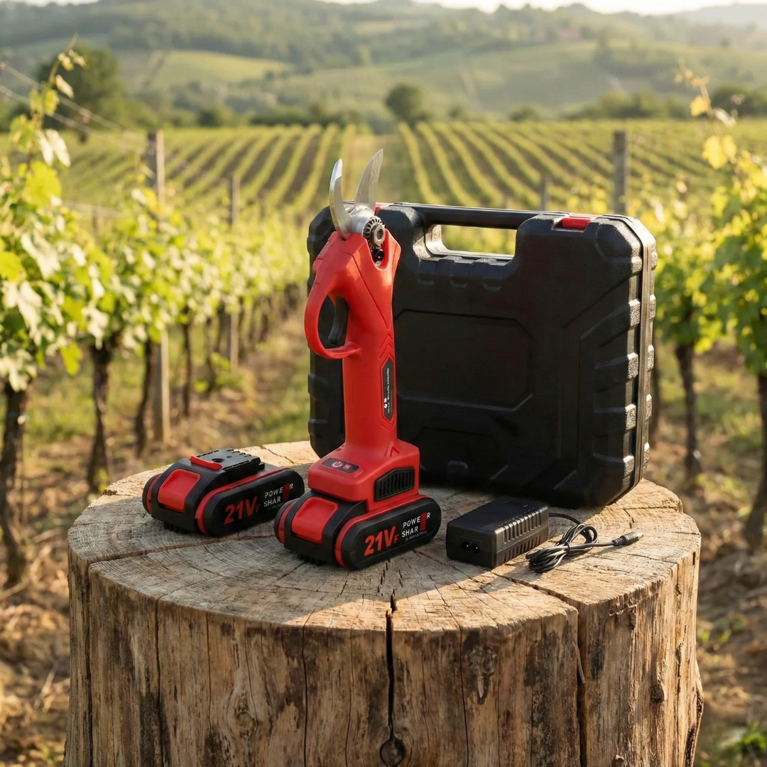 Električne makaze za orezivanje voca 21v + dve baterije