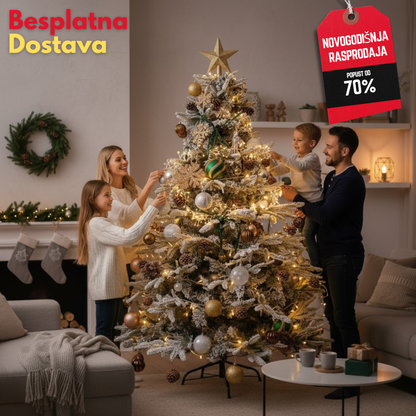 Novogodišnja snežna jelka (BESPLATNA ISPORUKA)