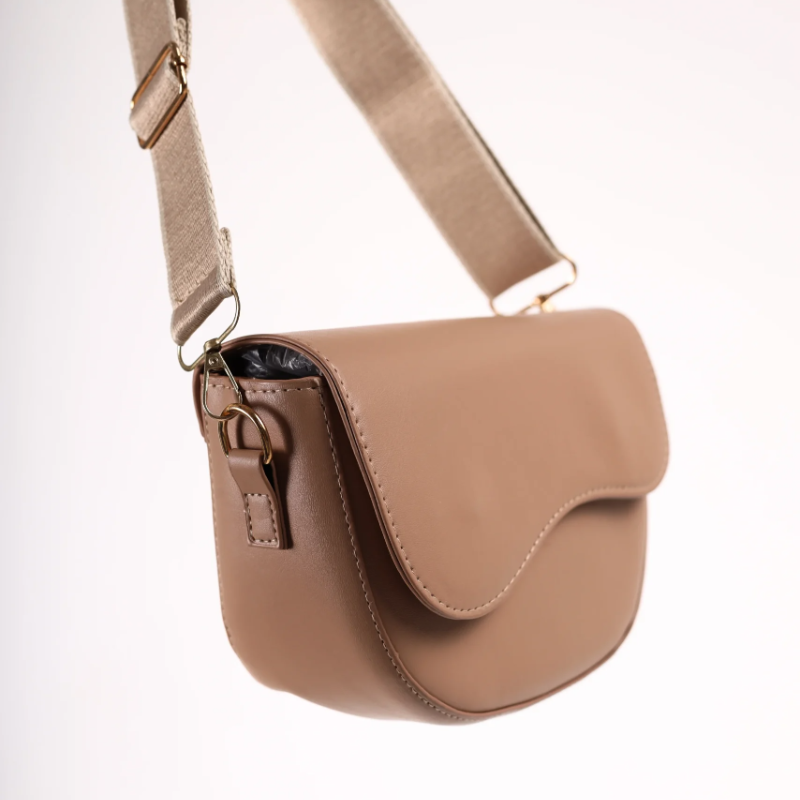 Kapućino torbica sa platnenim kaisem KA017 - rs-mangoshop.com