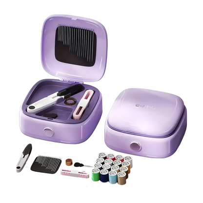 Komplet za sivenje sa magnetnom podlogom za igle i raznim koncima - rs-mangoshop.com
