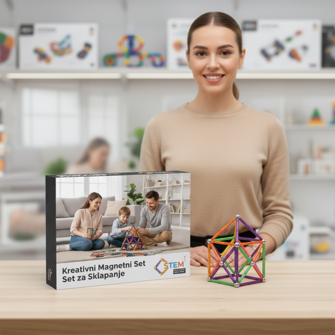 Kreativni Magnetni Set za Sklapanje - rs-mangoshop.com