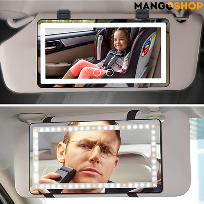 LED ogledalo za sminkanje u autu - rs-mangoshop.com