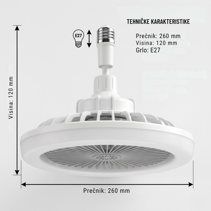 Luster ventilator
