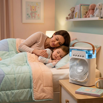 Mini klima  5u1 - Vodena magla i difuzer za rashlađivanje