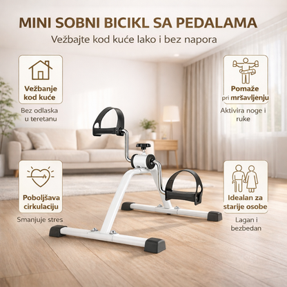 Mini sobni bicikl sa pedalama - rs-mangoshop.com
