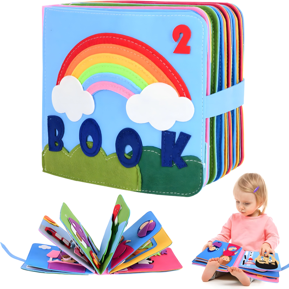 Montessori tiha knjiga za decu - rs-mangoshop.com