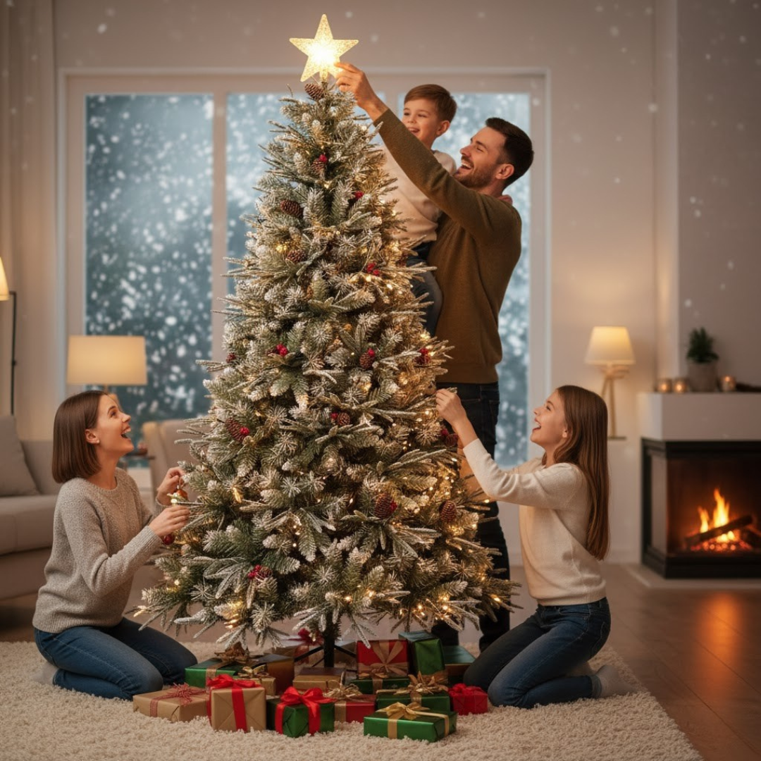 Novogodisnja jelka sa sisarkama - rs-mangoshop.com