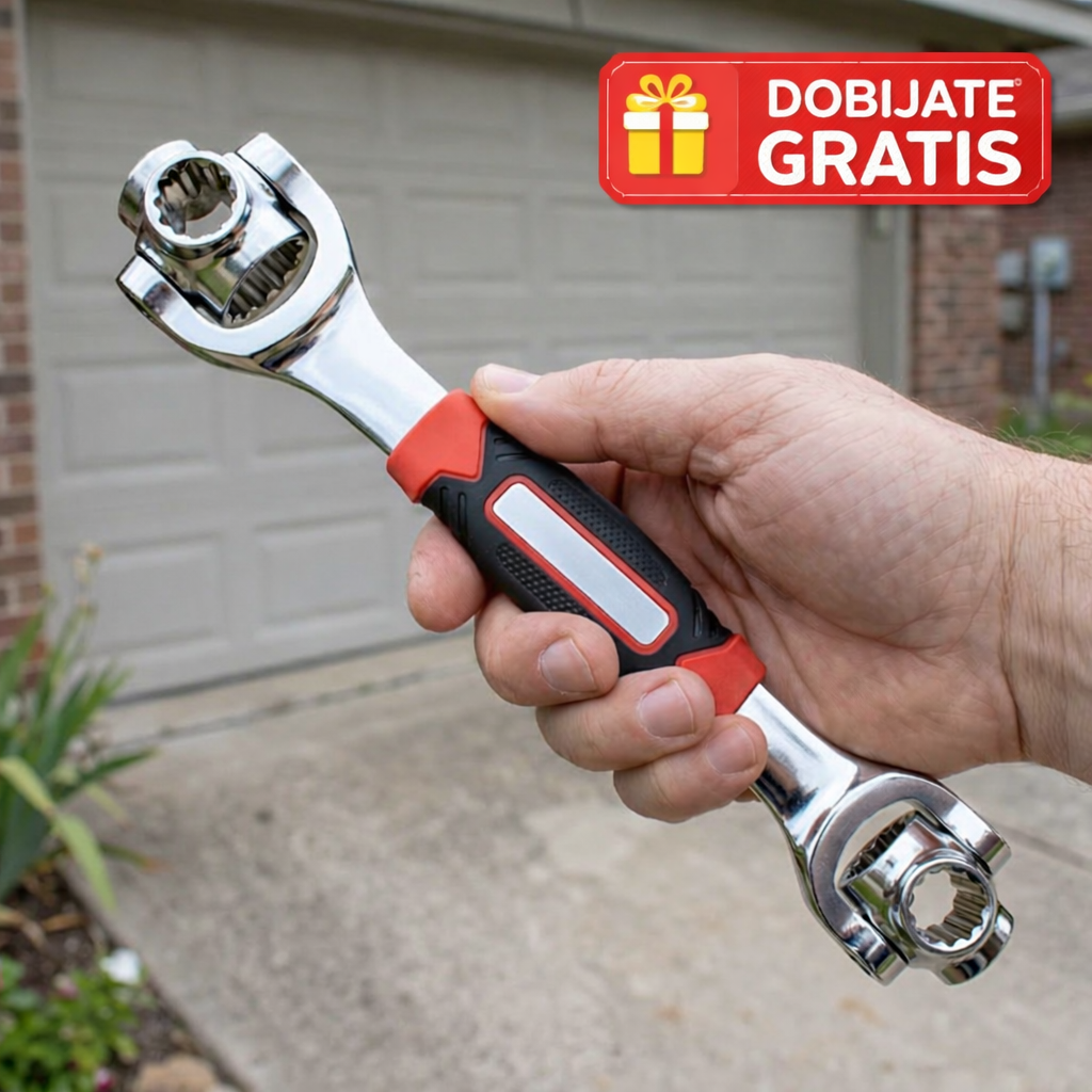 Najjači Aku-Trimer sa 2 Baterije + Veliki Poklon Set za Domaćine