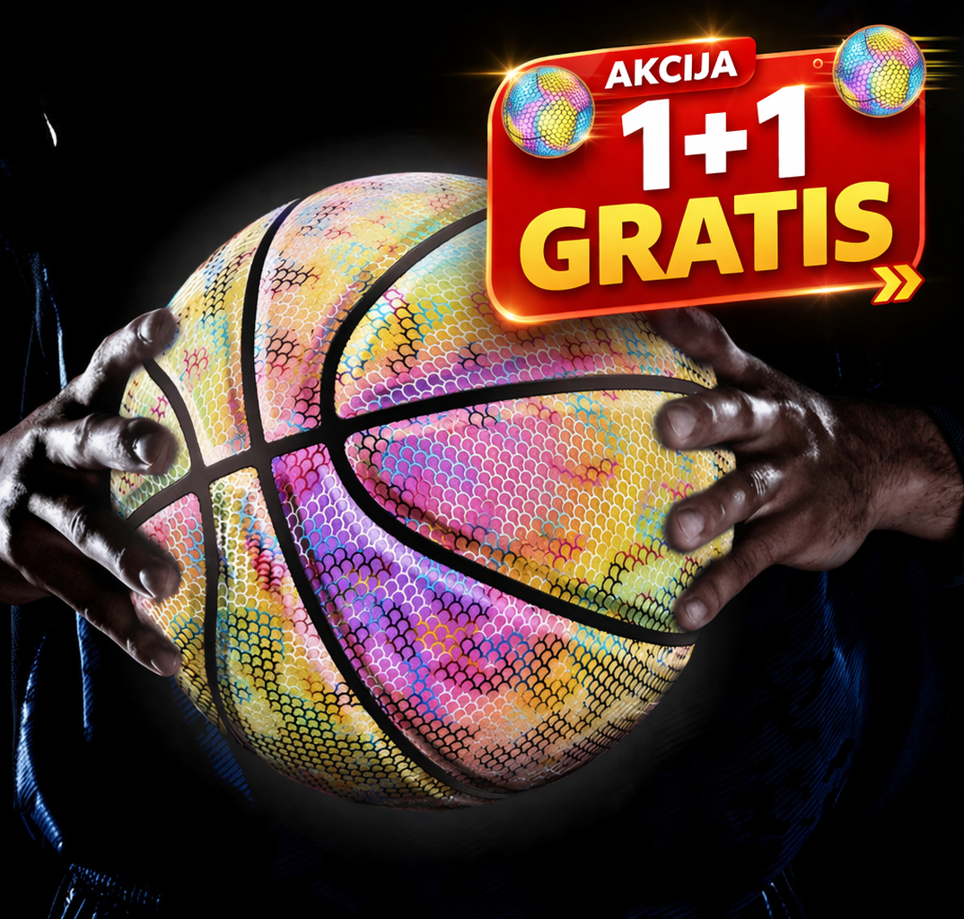 Hologramska košarkaška lopta | FLASHBALL 1+1 GRATIS