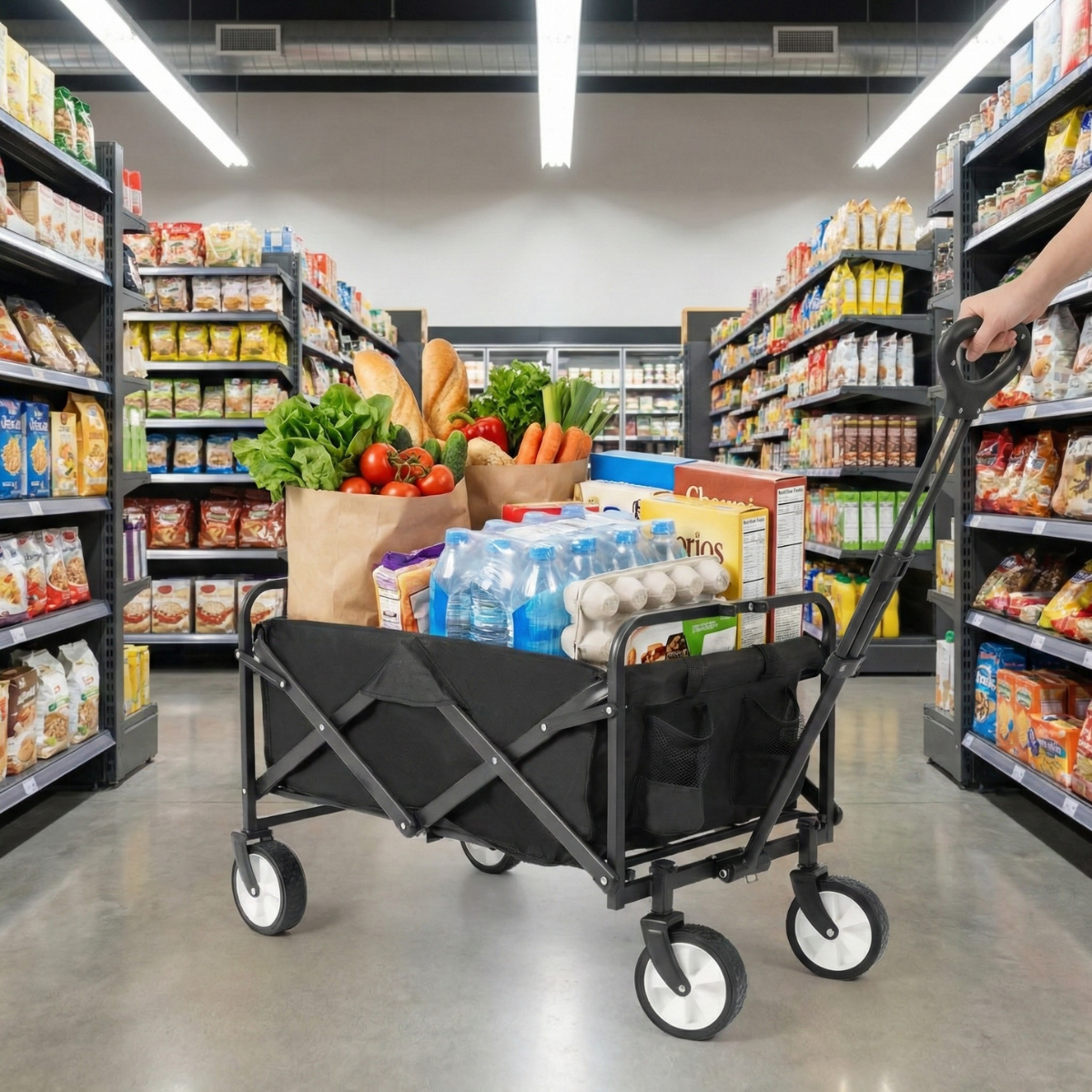 Sklopiva kolica velikog kapaciteta