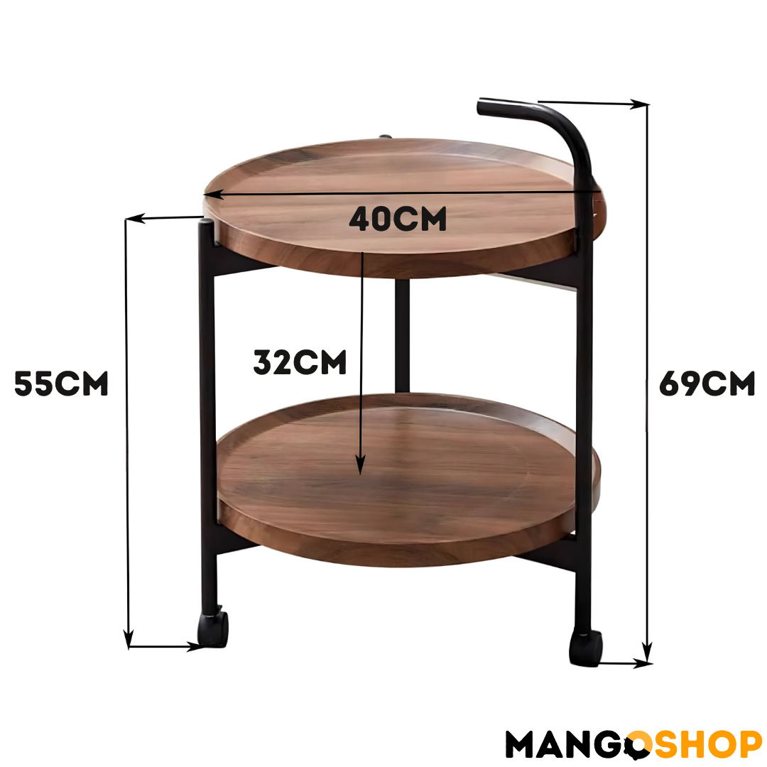 Pokretni bocni okrugli sto - rs-mangoshop.com
