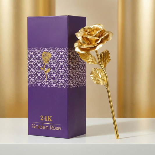 Prelepa ruža u ukrasnoj kutiji