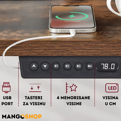 Profesionalni radni sto podesive visine - rs-mangoshop.com