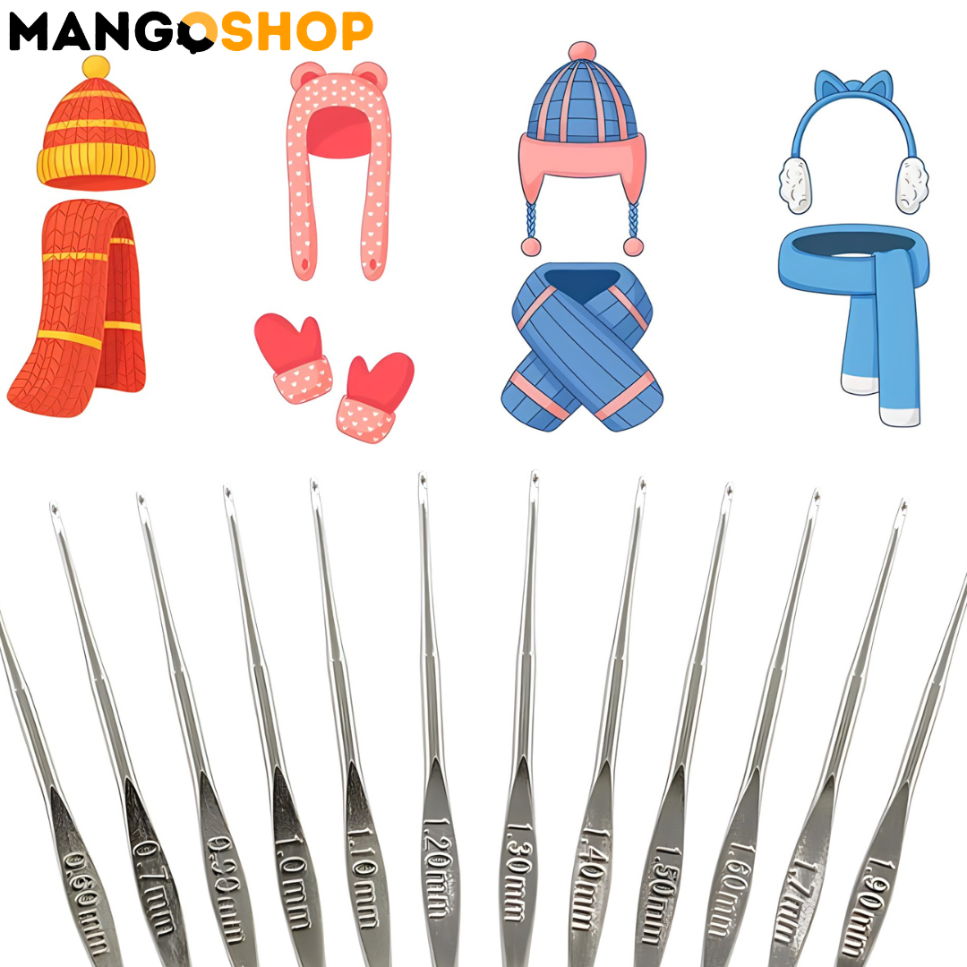 Profesionalni set za heklanje - rs-mangoshop.com