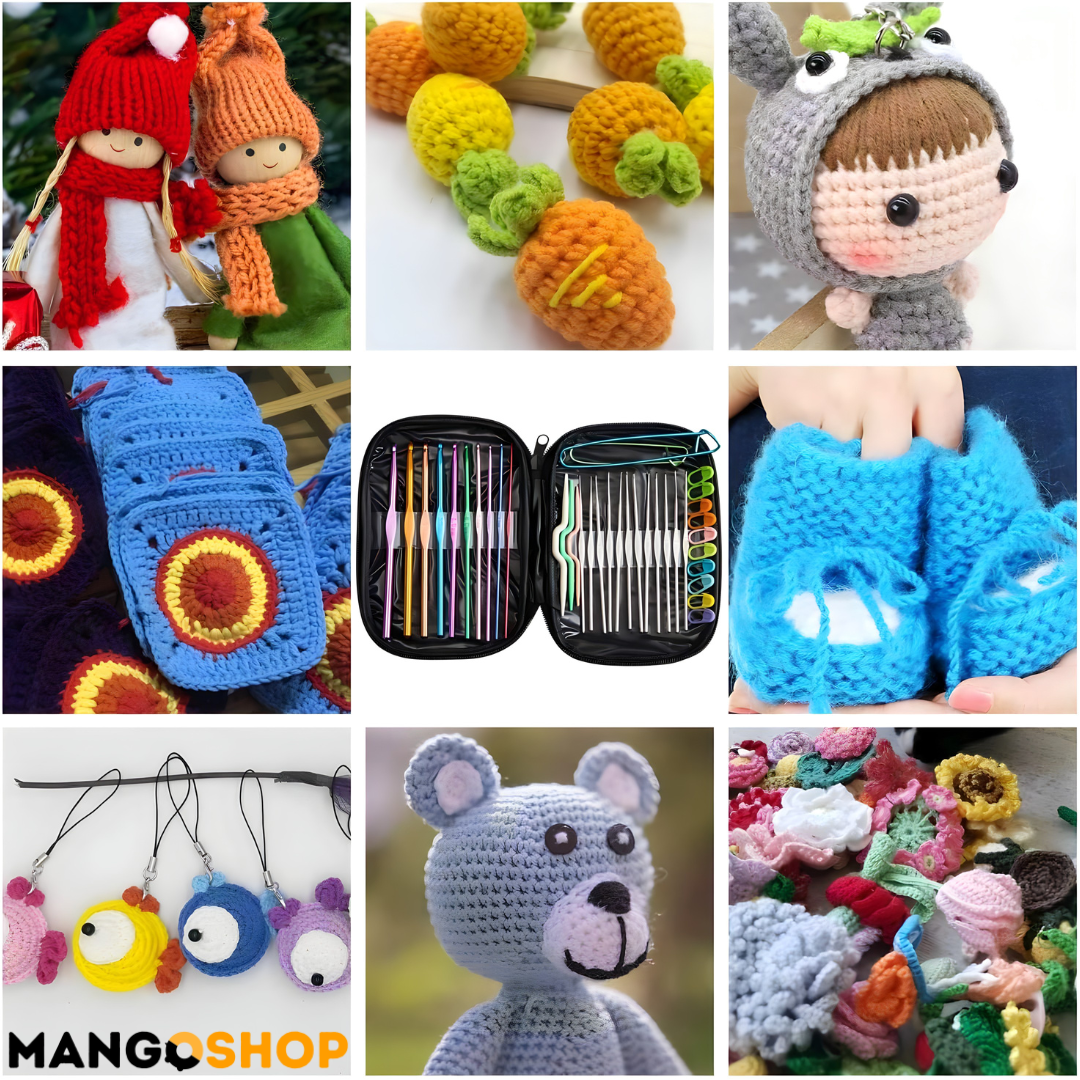 Profesionalni set za heklanje - rs-mangoshop.com