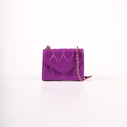 Purple kockasta torbica KA024 - rs-mangoshop.com