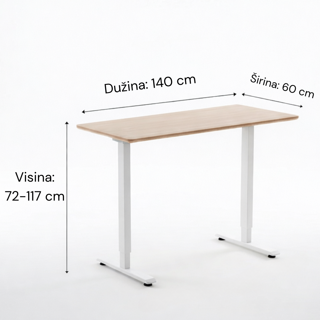 Radni sto podesive visine - rs-mangoshop.com
