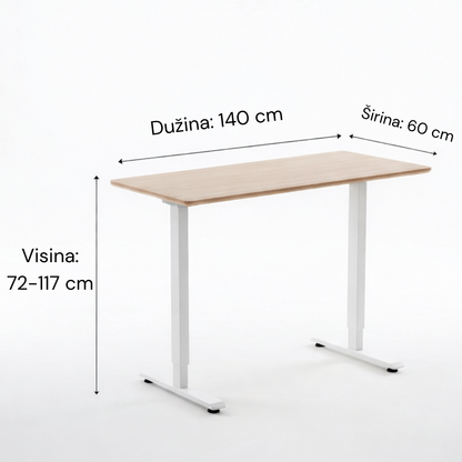 Radni sto podesive visine - rs-mangoshop.com
