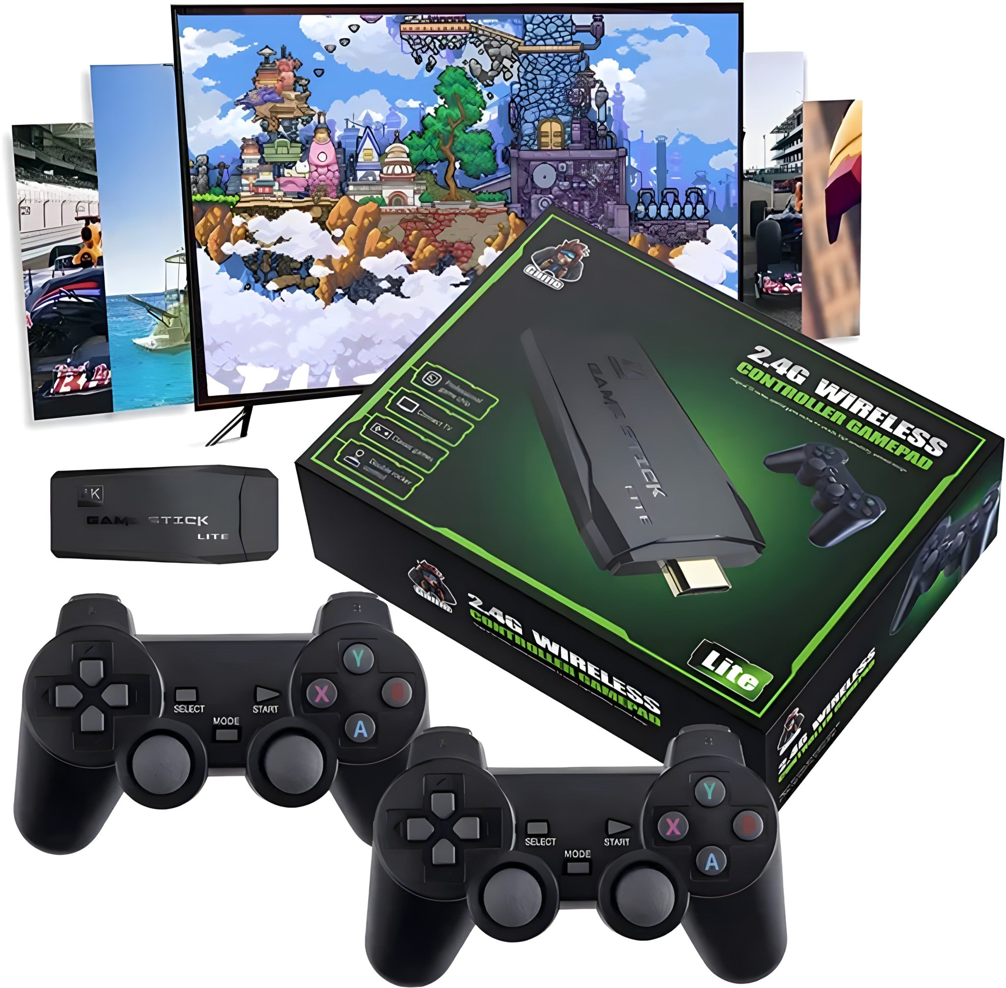 Retro TV konzola - Game Stick A7 - rs-mangoshop.com