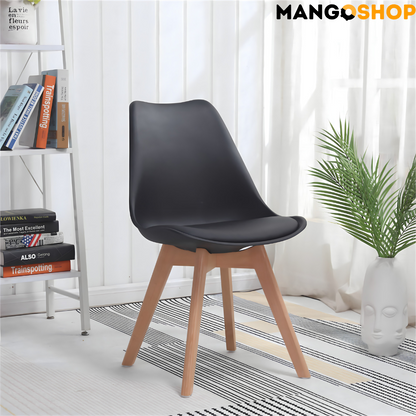 Retro stolica sa drvenim nogama - rs-mangoshop.com
