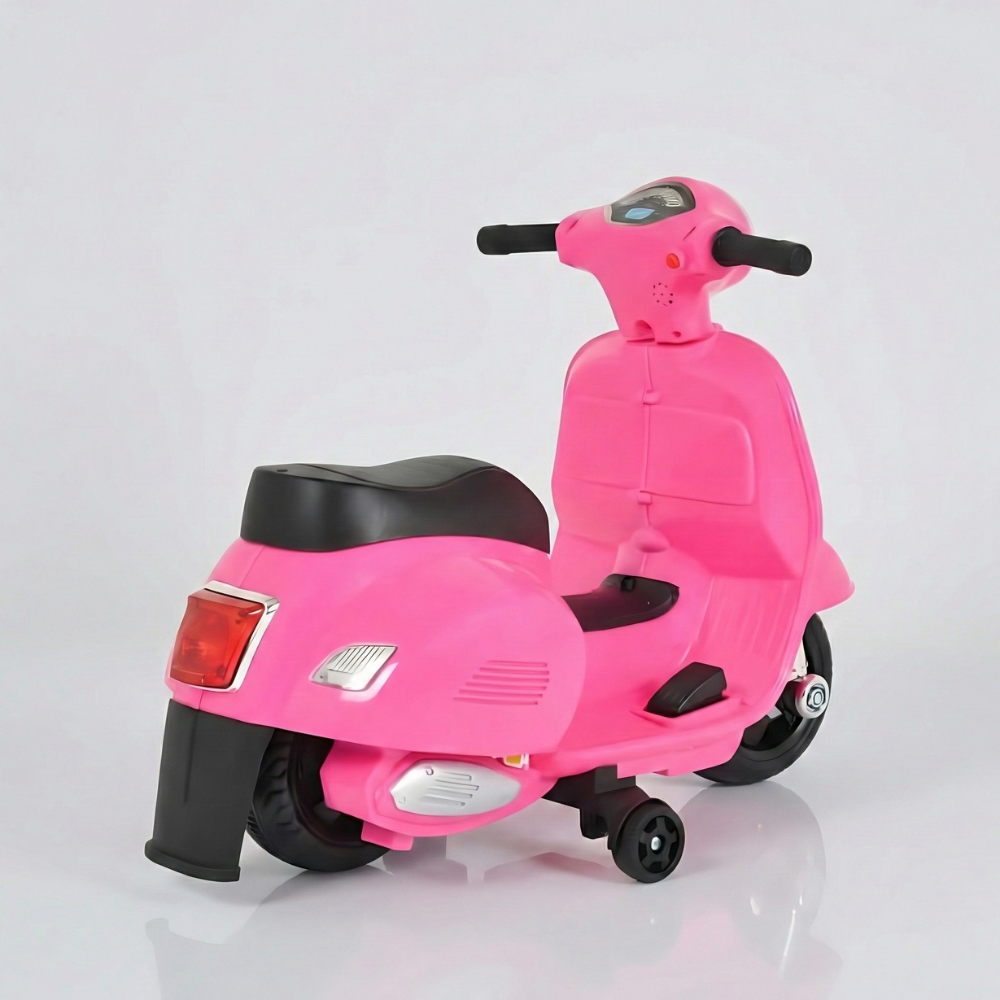 Roze Vespa detalj