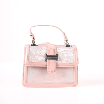 Roze cvetna torbica KA07 - rs-mangoshop.com