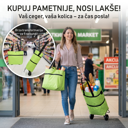 Multifunkcionalna Ceger - kolica za kupovinu