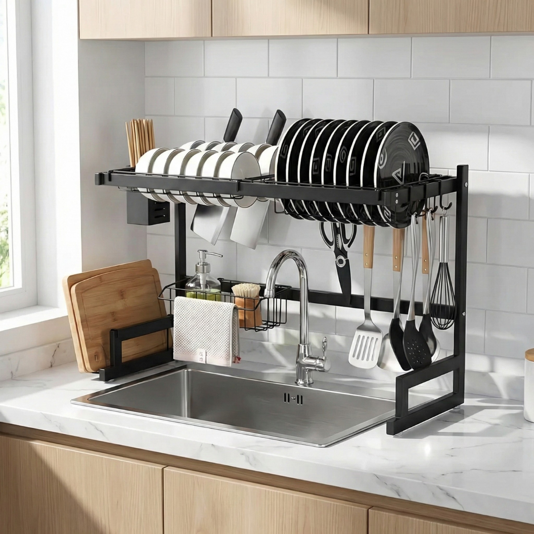 Stalak za sudove iznad sudopere