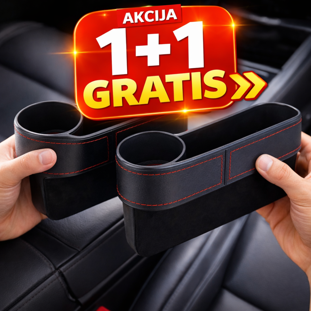 Organizator za auto sedište - 1+1 GRATIS