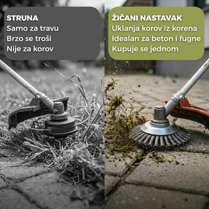 Žičani nastavak za trimer 1+1 GRATIS