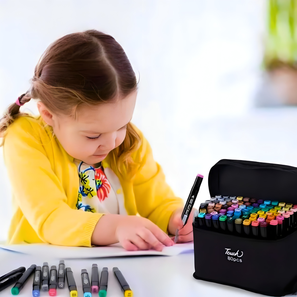 Set od 80 dvostranih markera - rs-mangoshop.com