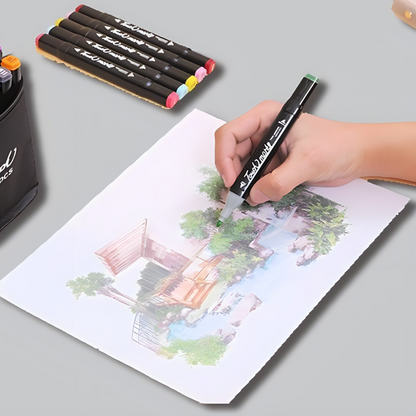 Set od 80 dvostranih markera - rs-mangoshop.com