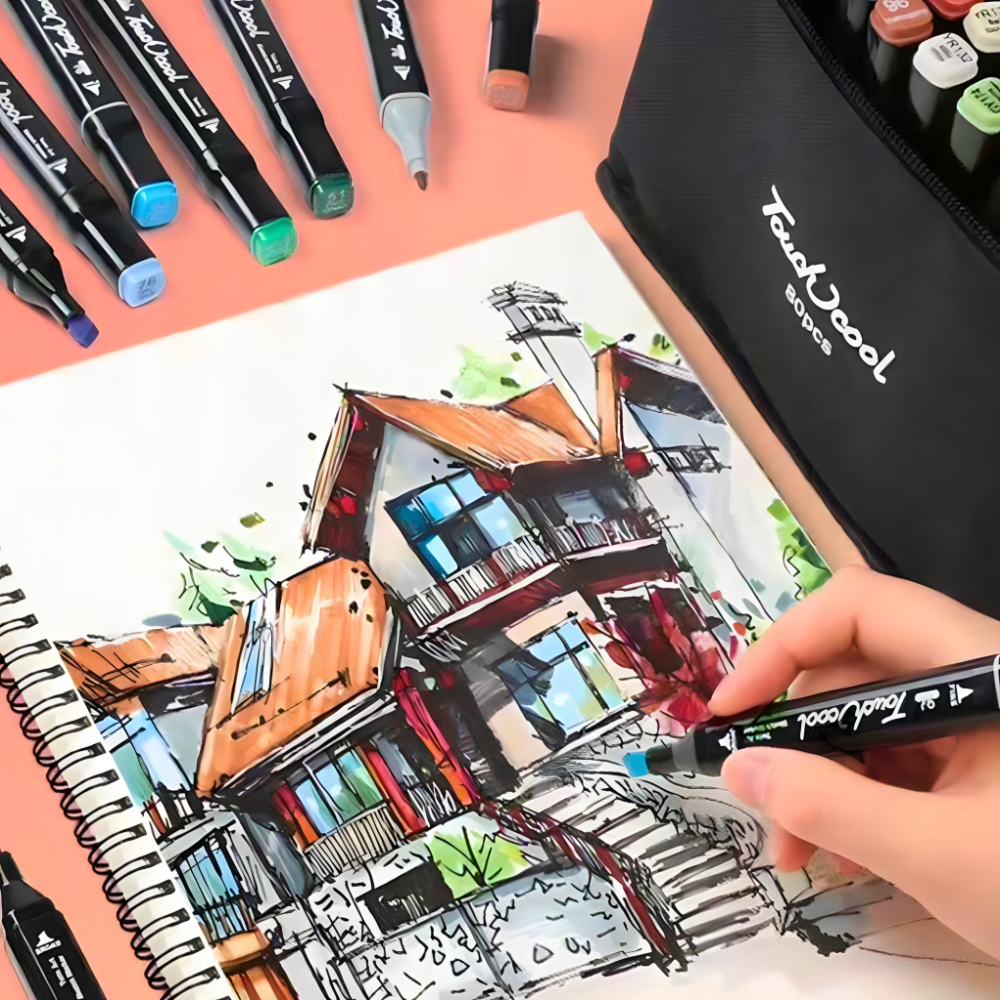 Set od 80 dvostranih markera - rs-mangoshop.com