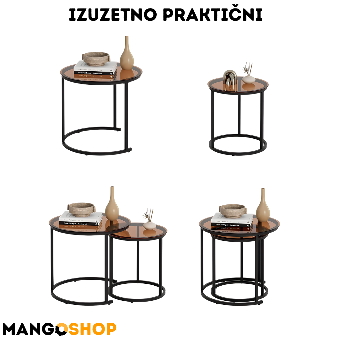 Set okruglih staklenih stocica - rs-mangoshop.com