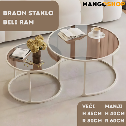 Set okruglih staklenih stocica - rs-mangoshop.com