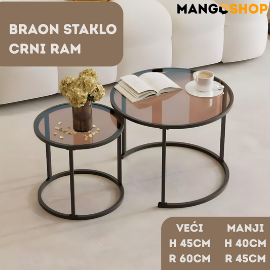 Set okruglih staklenih stocica - rs-mangoshop.com