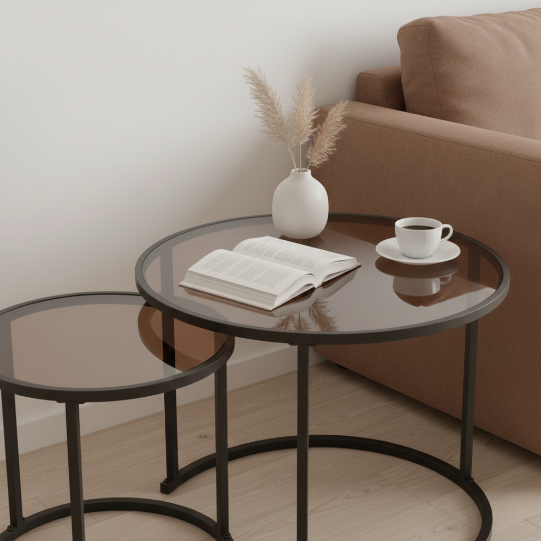Set okruglih staklenih stocica - rs-mangoshop.com