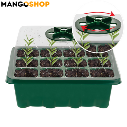 Set za rasad i klijanje biljaka sa podesivom ventilacijom – rs-mangoshop.com