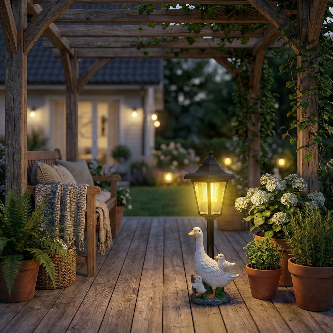 Solarna lampa sa figurama - rs-mangoshop.com